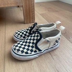 Toddler Checkered Vans